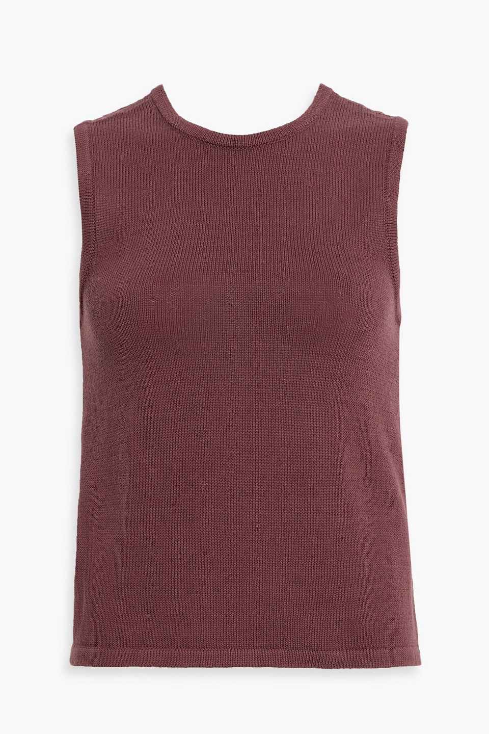Tibi Wrap-effect Cotton Top In Brown