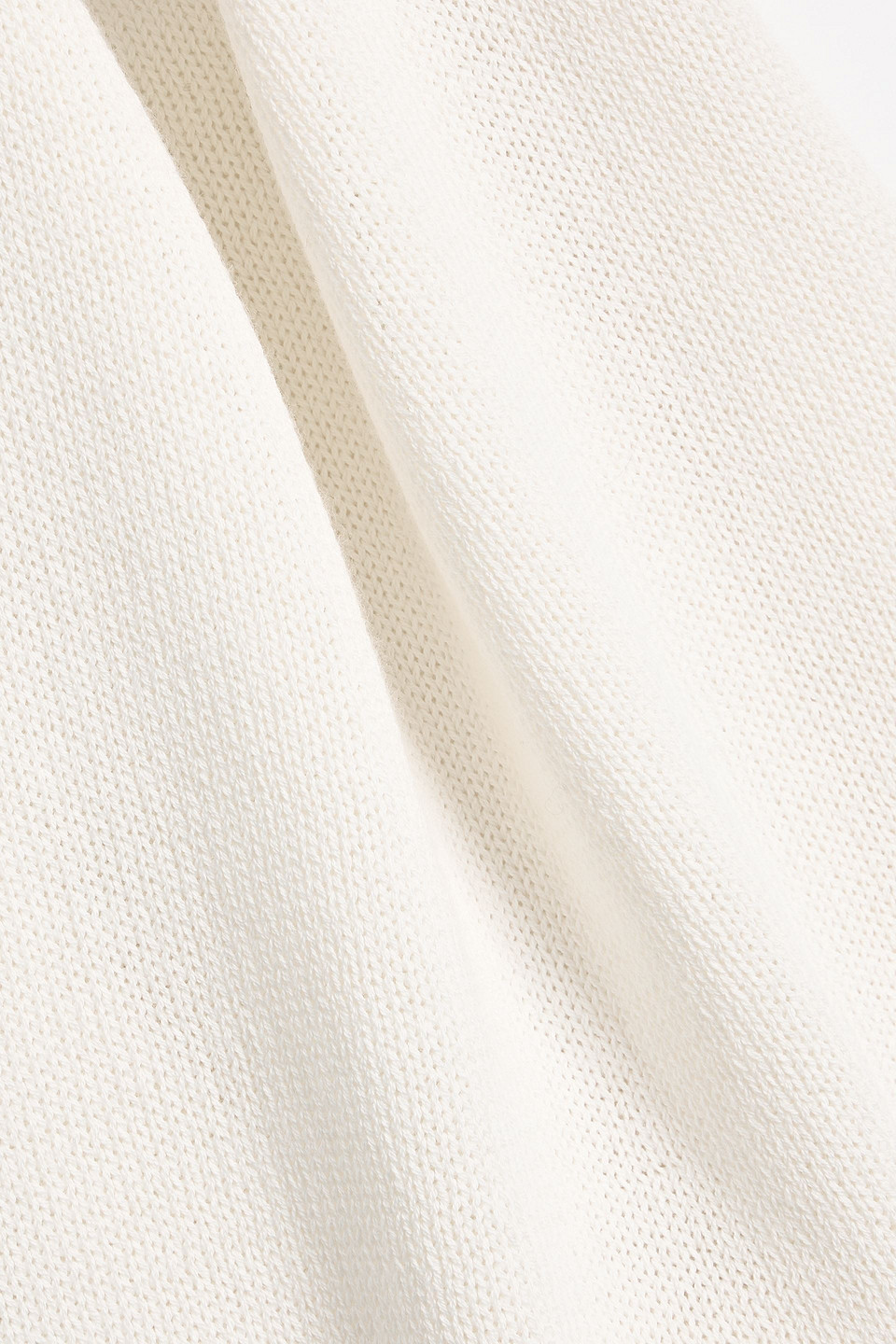 Tibi Wrap-effect Cotton Top In Neutral
