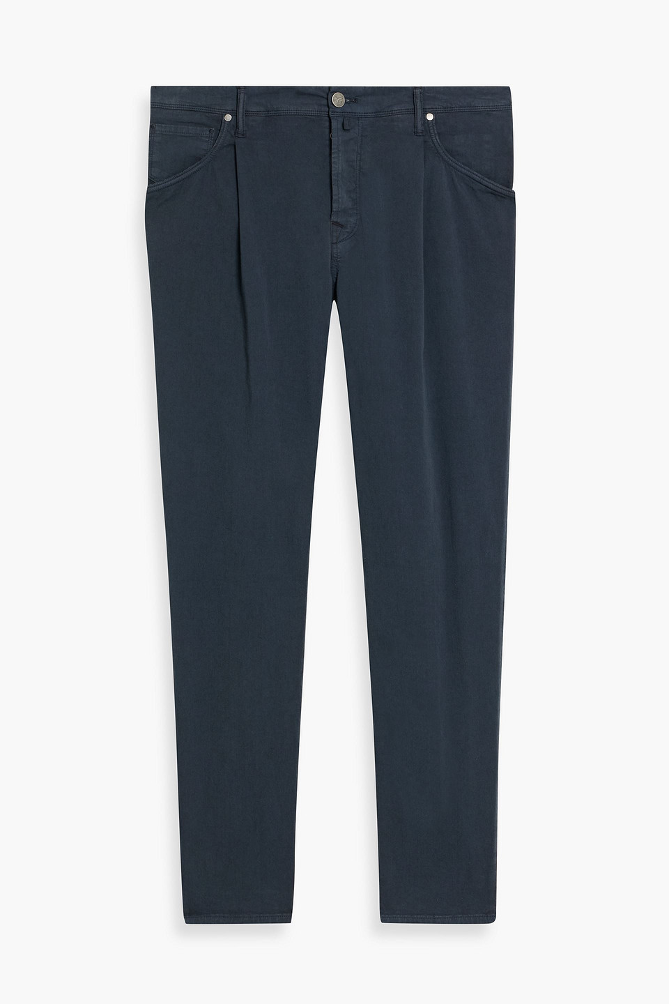 Slowear Incotex Slim-fit Cotton-blend Chinos In Blue