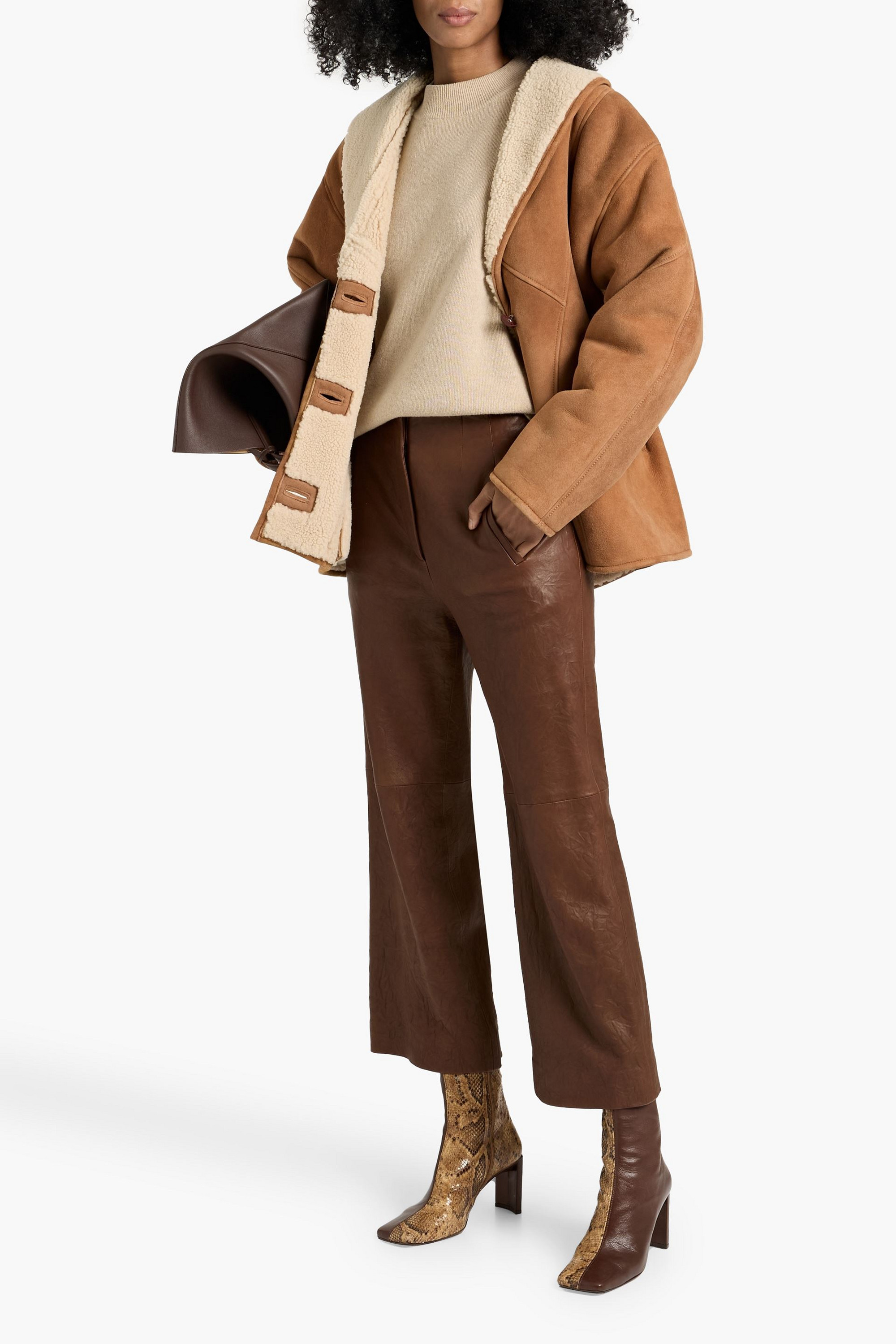 Blazé Milano Tatoosh shearling coat