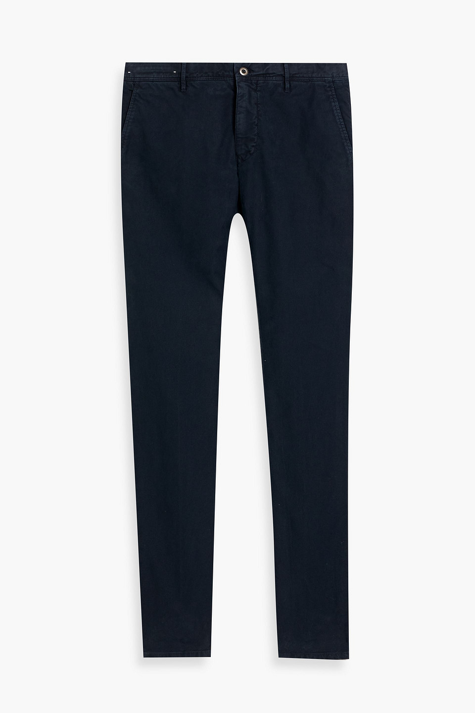 Slowear Incotex Cotton-blend Twill Chinos In Blue
