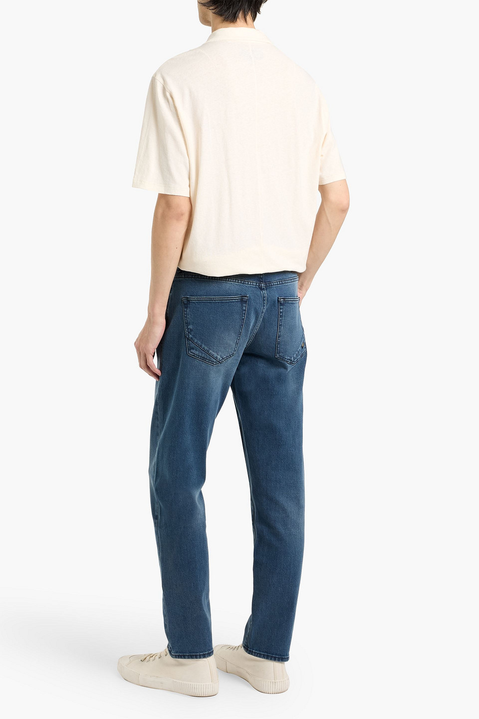  Slowear - Karottenjeans „incotex“ Aus Denim - Blau - 34 