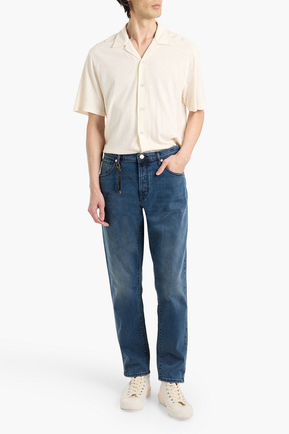 Slowear - Karottenjeans „incotex“ Aus Denim - Blau - 34 