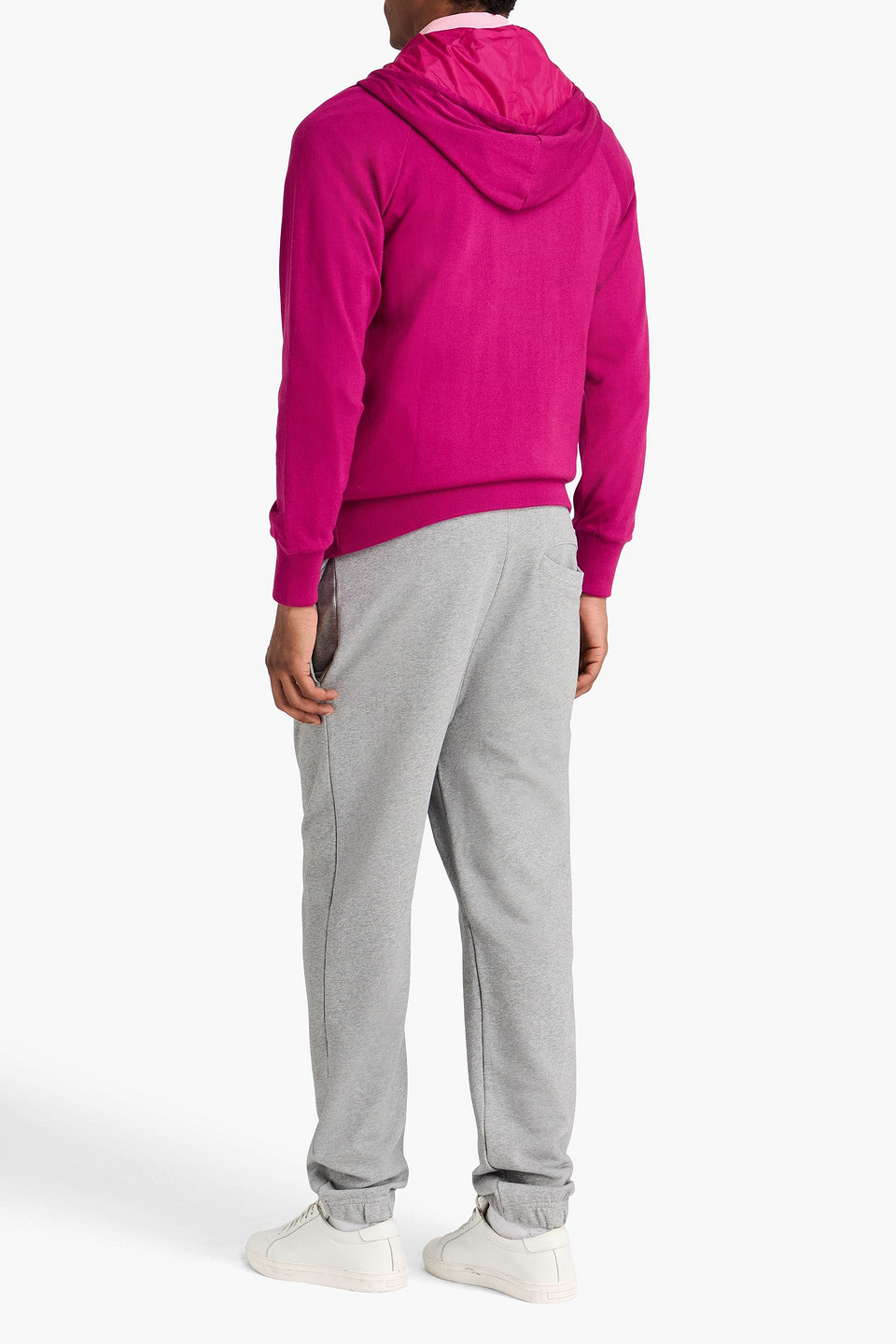  Canali - Wendbarer Cardigan Aus Baumwolle - Lila - It 50 