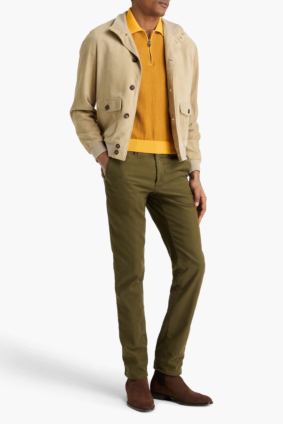  Slowear - Suede Jacket - Neutral - S 