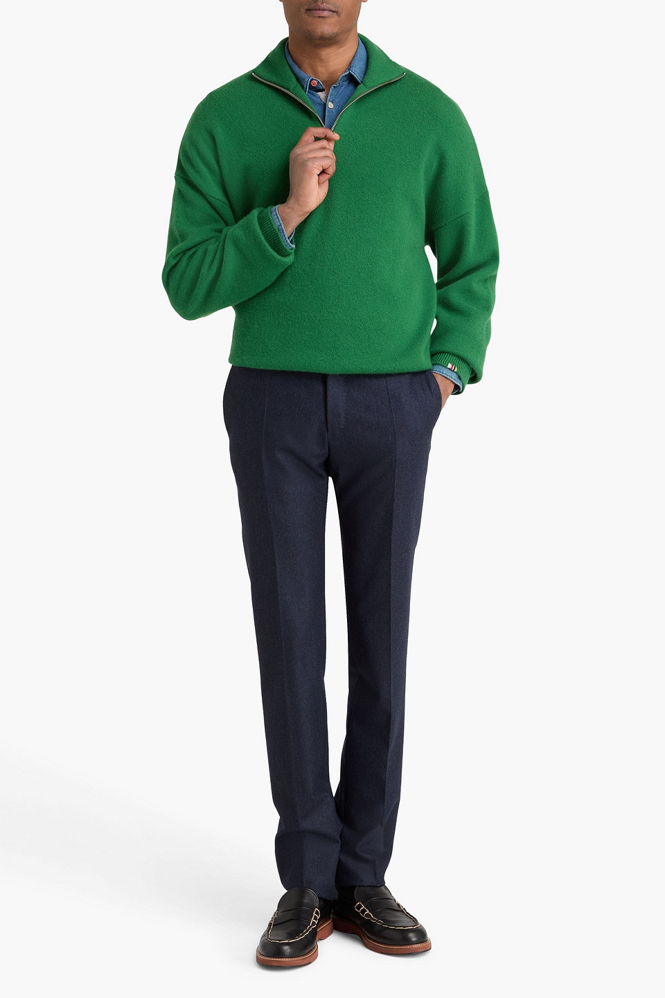  Slowear - Wool Pants - Blue - It 46 