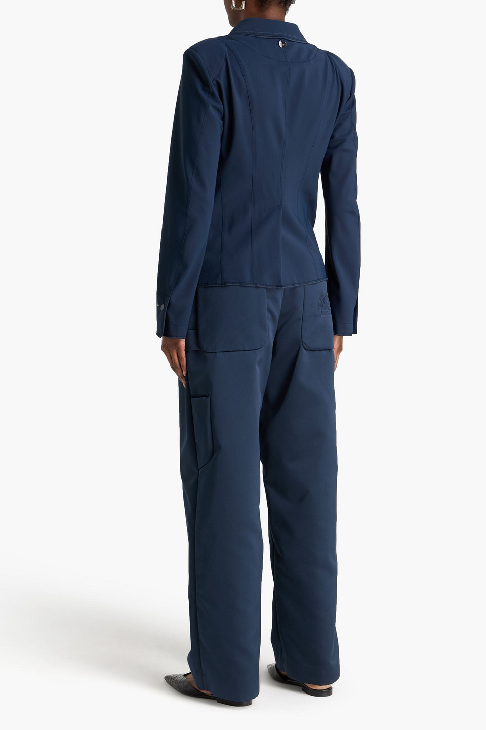  High - Stretch-cady Blazer - Blue - It 48 