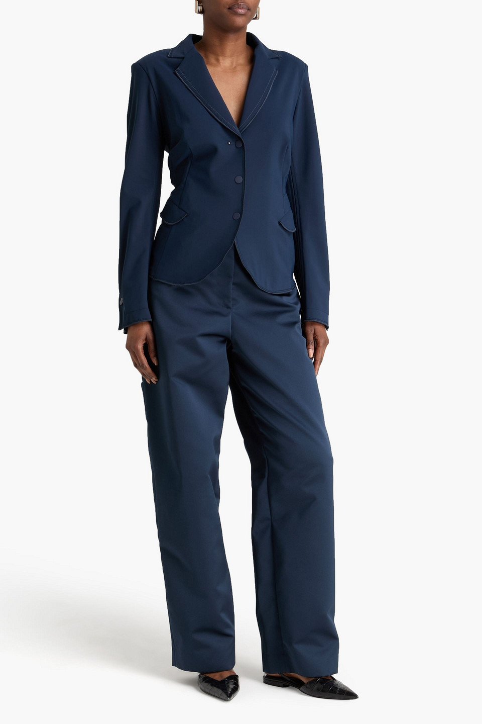  High - Stretch-cady Blazer - Blue - It 48 