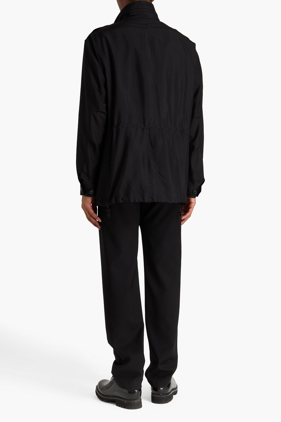  Tom Ford - Field Jacket Aus Seide - Schwarz - It 52 
