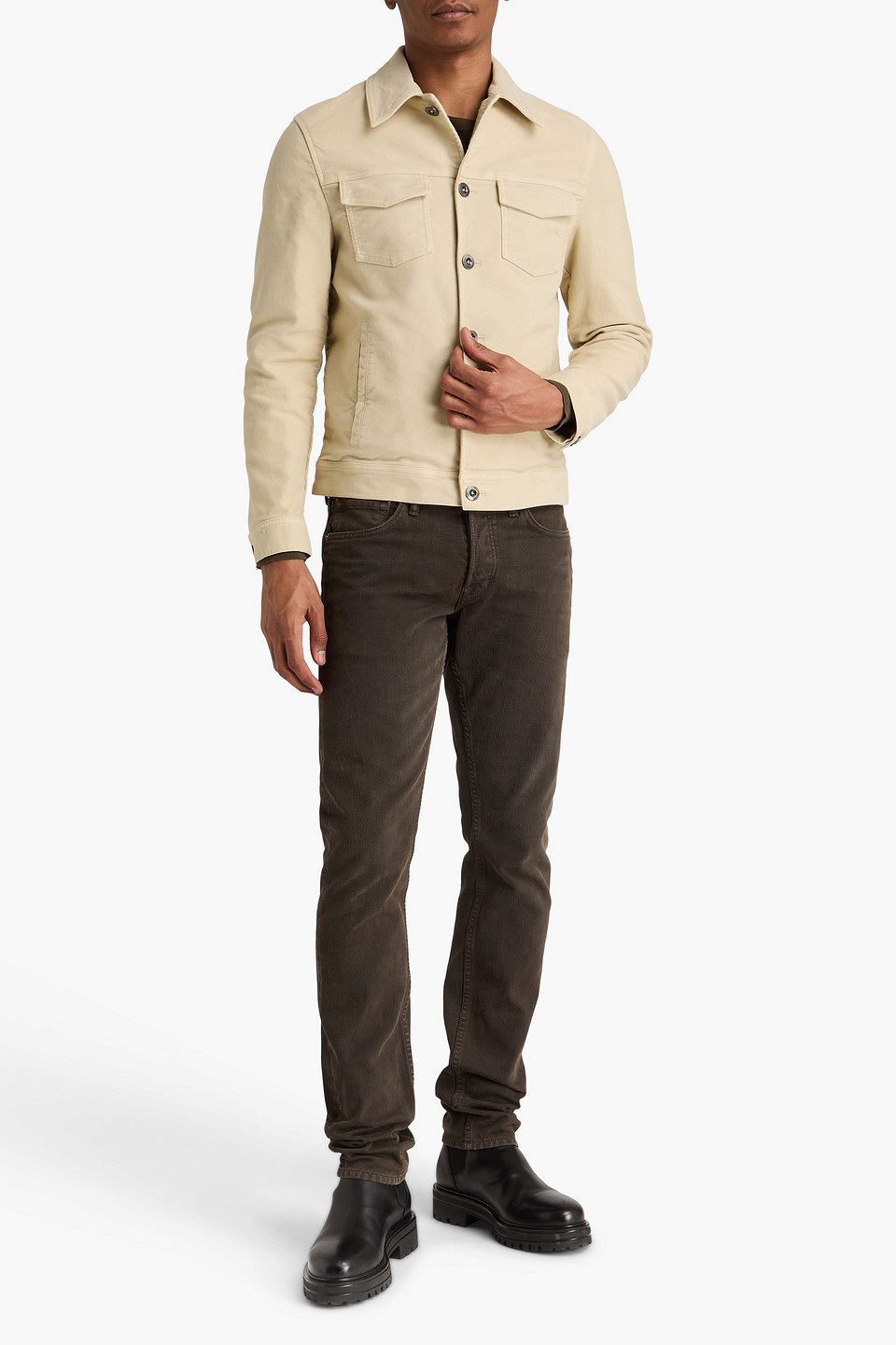  Slowear - Jacke Aus Baumwolle - Neutral - It 46 