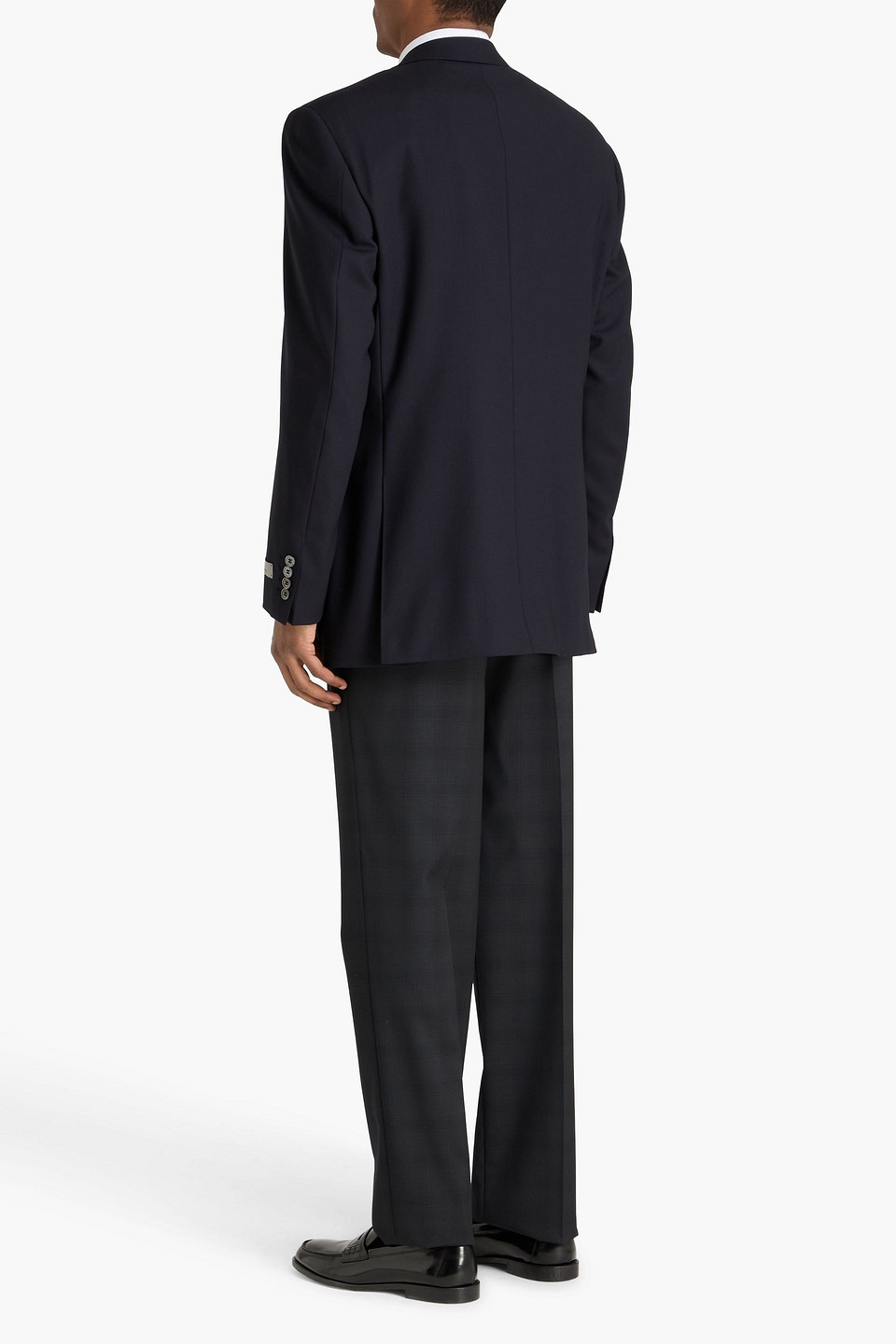  Canali - Blazer Aus Wolle - Blau - It 60 