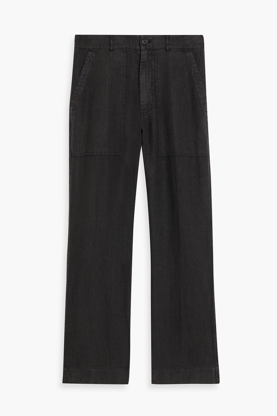 Alex Mill Linen Pants In Black