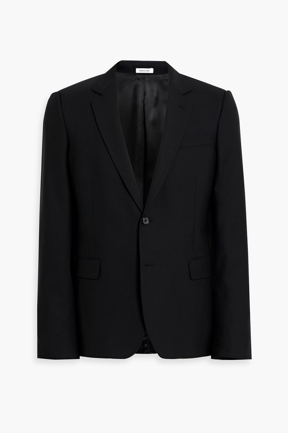 mcqueen - wool blazer - black - it 48