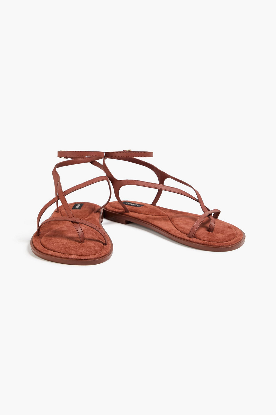  A.emery - Edna Leather Sandals - Brown - Eu 36 