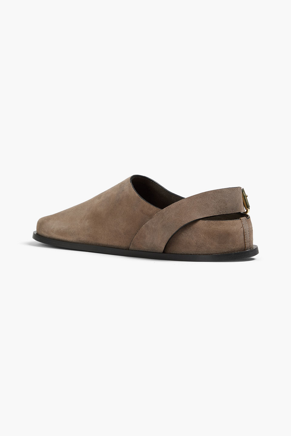  A.emery - Louis Suede Clogs - Neutral - Eu 36 