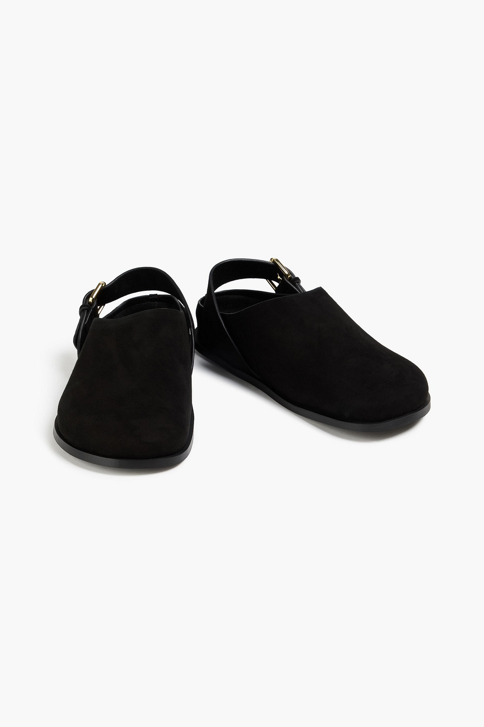  A.emery - Clogs „louis“ Aus Veloursleder - Schwarz - Eu 36 