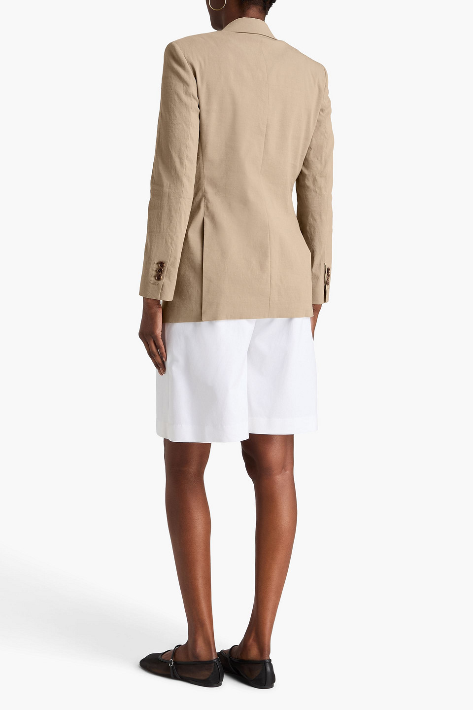  Theory - Linen-blend Blazer - Neutral - Us 00 