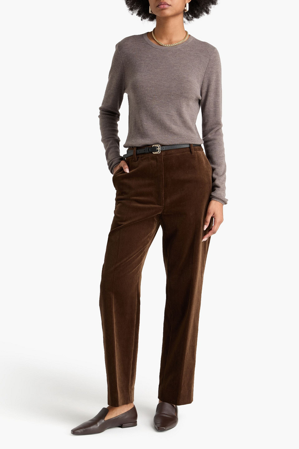  A.emery - Charlie Merino Wool Sweater - Neutral - Xxs 