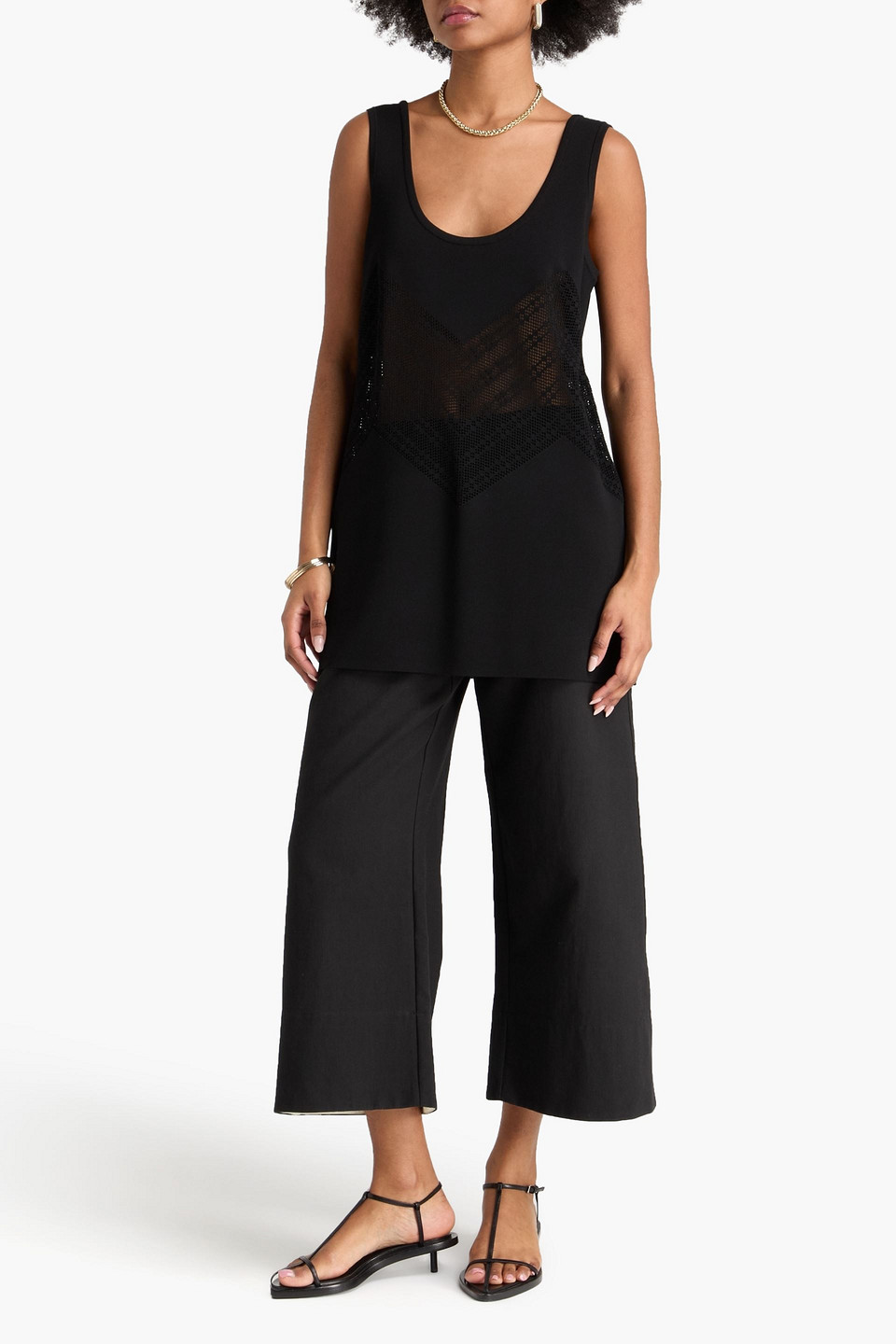  A.emery - Tanktop „sacha“ Aus Strick - Schwarz - Xxs 