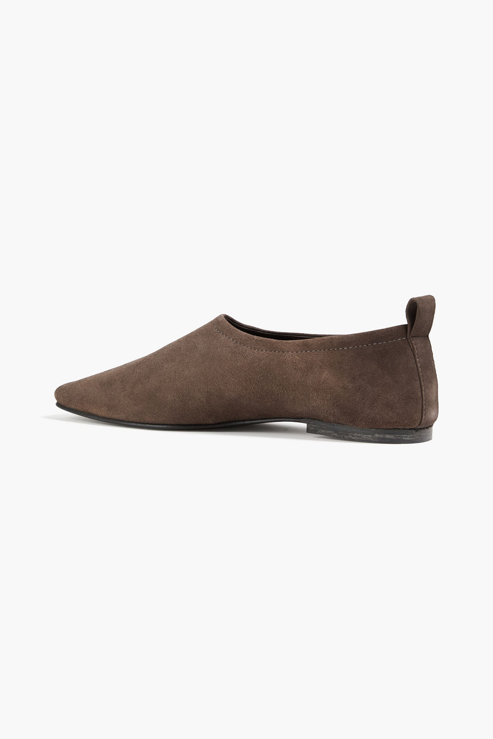  A.emery - Pia Suede Ballet Flats - Brown - Eu 37 