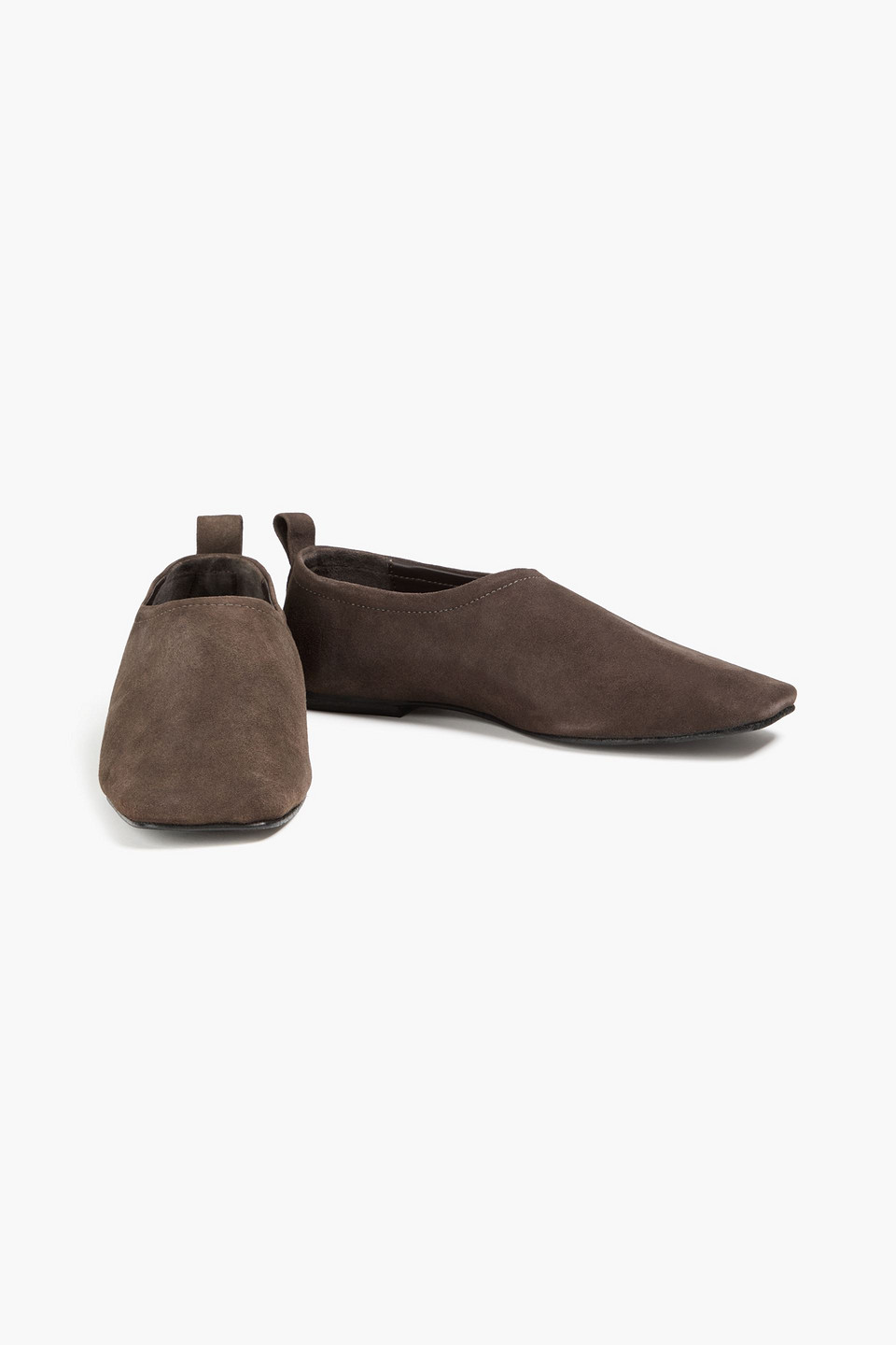  A.emery - Pia Suede Ballet Flats - Brown - Eu 37 