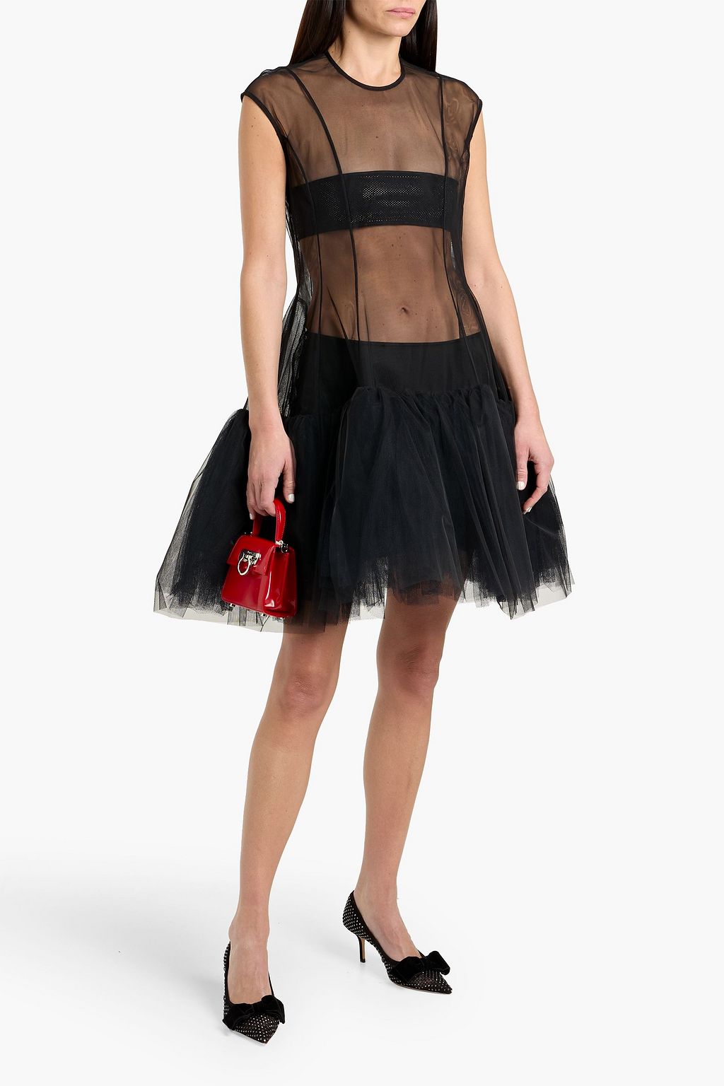 f*n様 ×smone rocha tulle dress SIMONE ROCHA Layered tulle mini dress | THE OUTNET