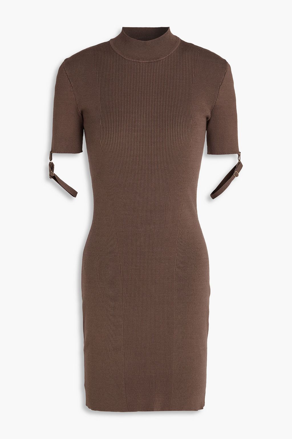open lace back dress Jacquemus Size 40 Turtleneck Knit Maxi Dress - Luxury Used Designer Dresses