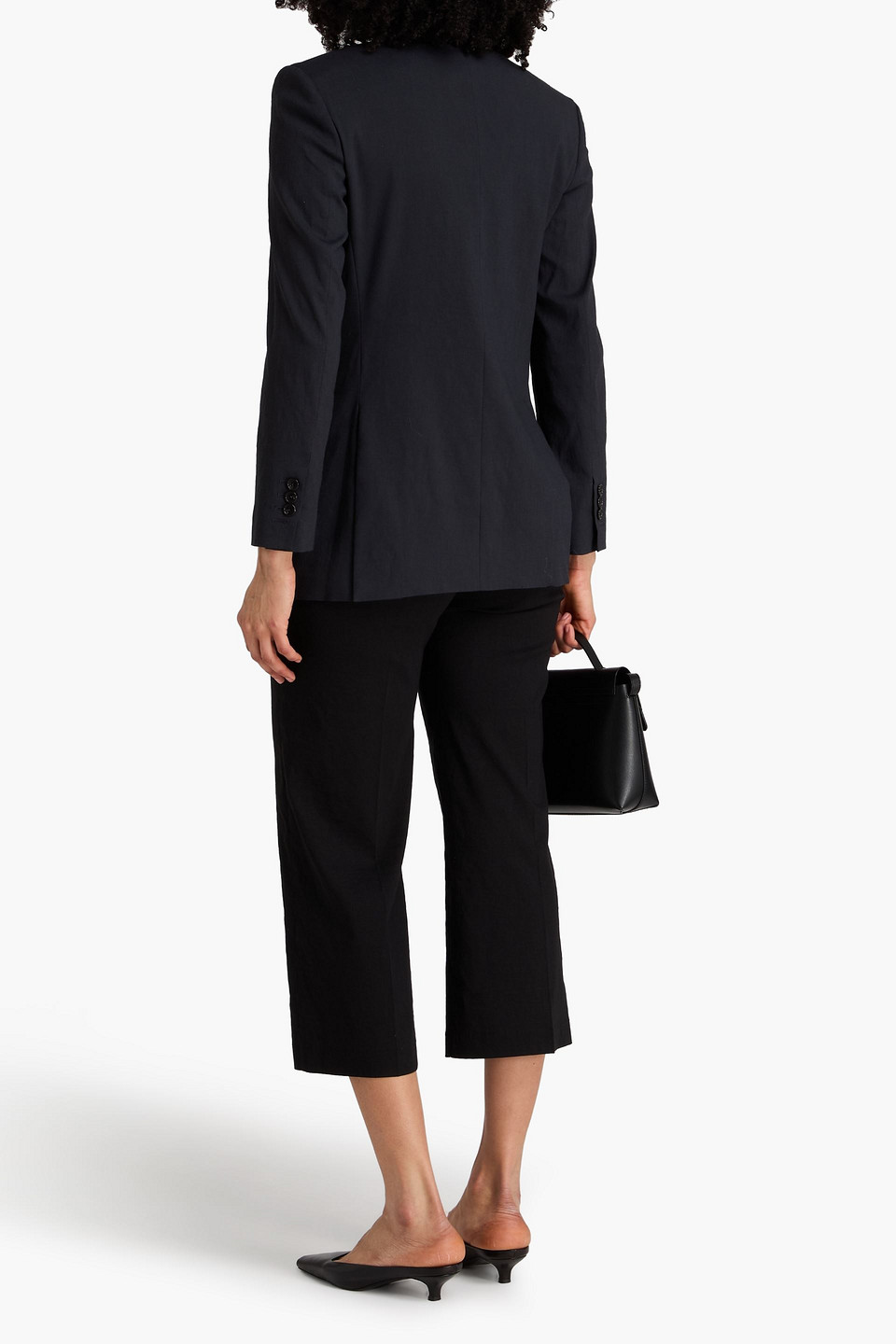  Theory - Linen-blend Blazer - Gray - Us 2 