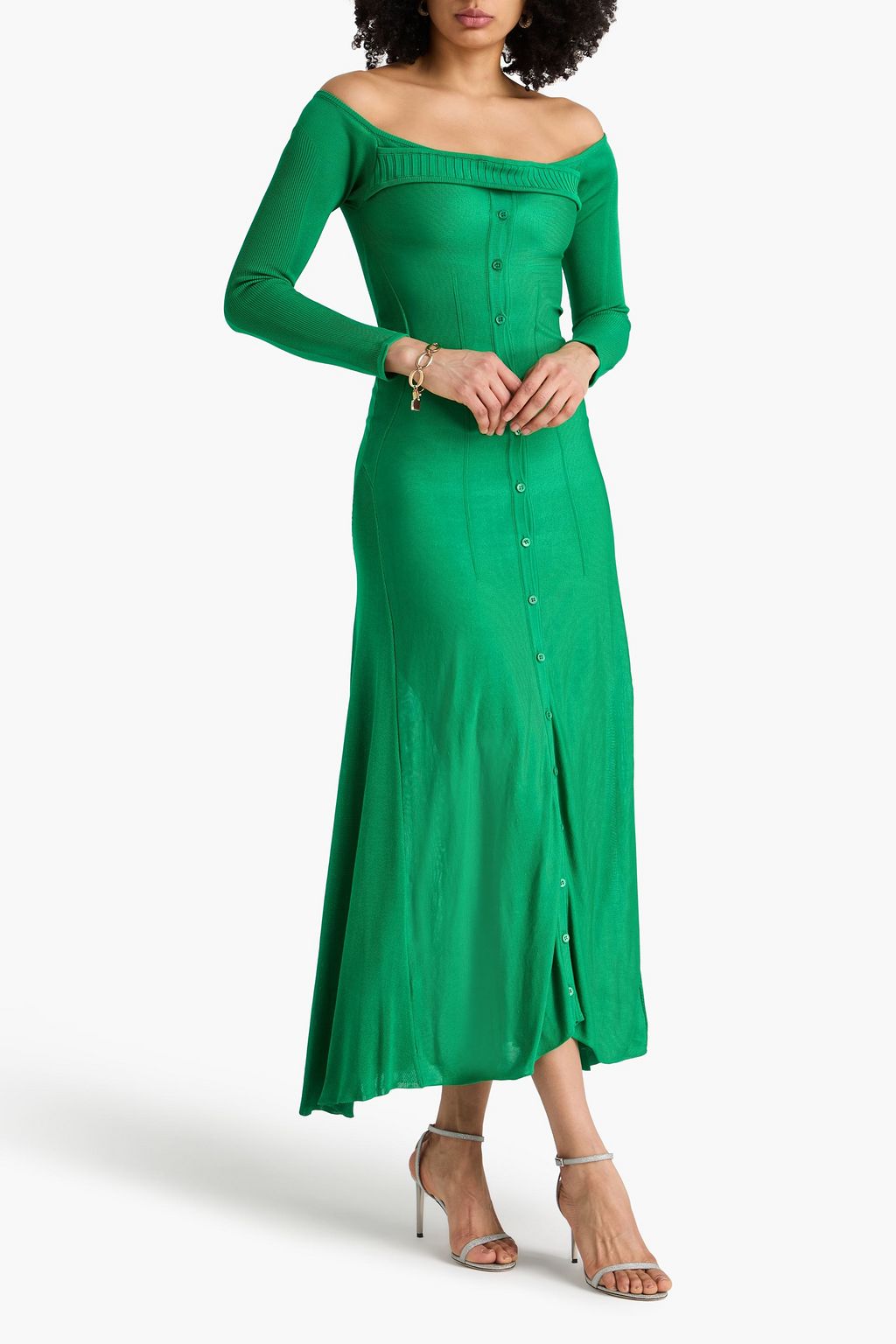 JACQUEMUS Knitted maxi dress | THE OUTNET