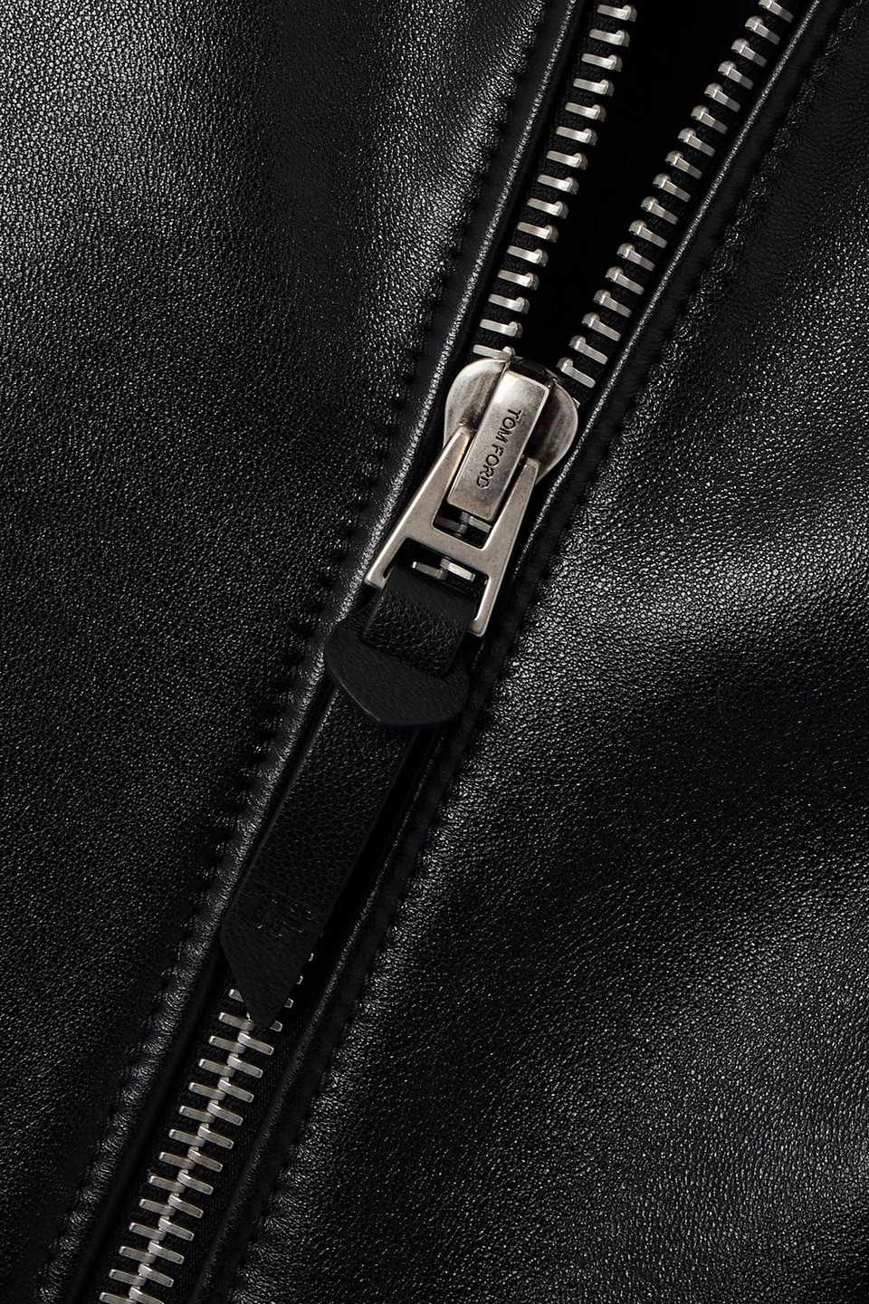 Tom Ford Leather Vest In Multi