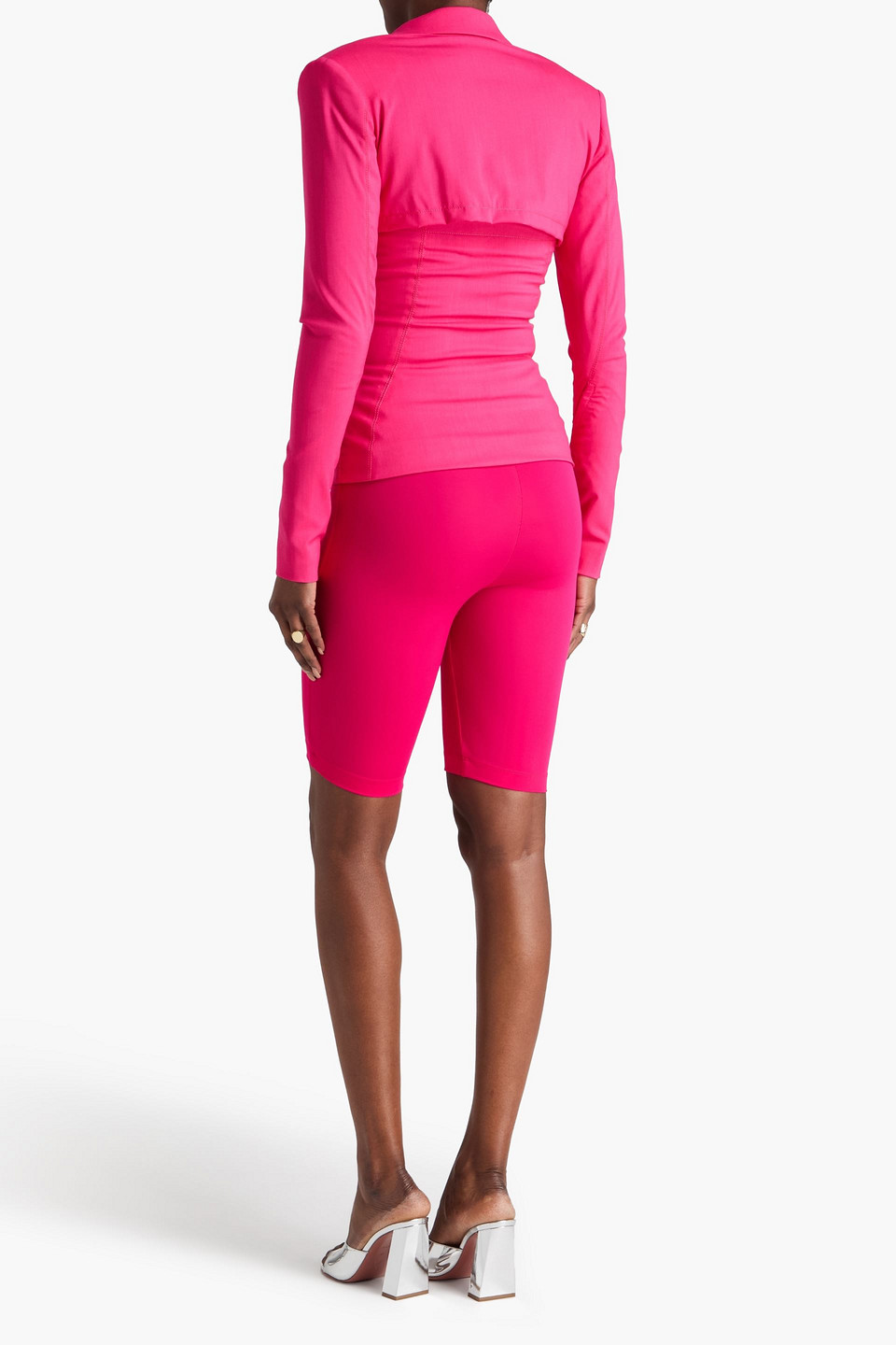  Jacquemus - Neon Wool-blend Twill Blazer - Pink - Fr 32 