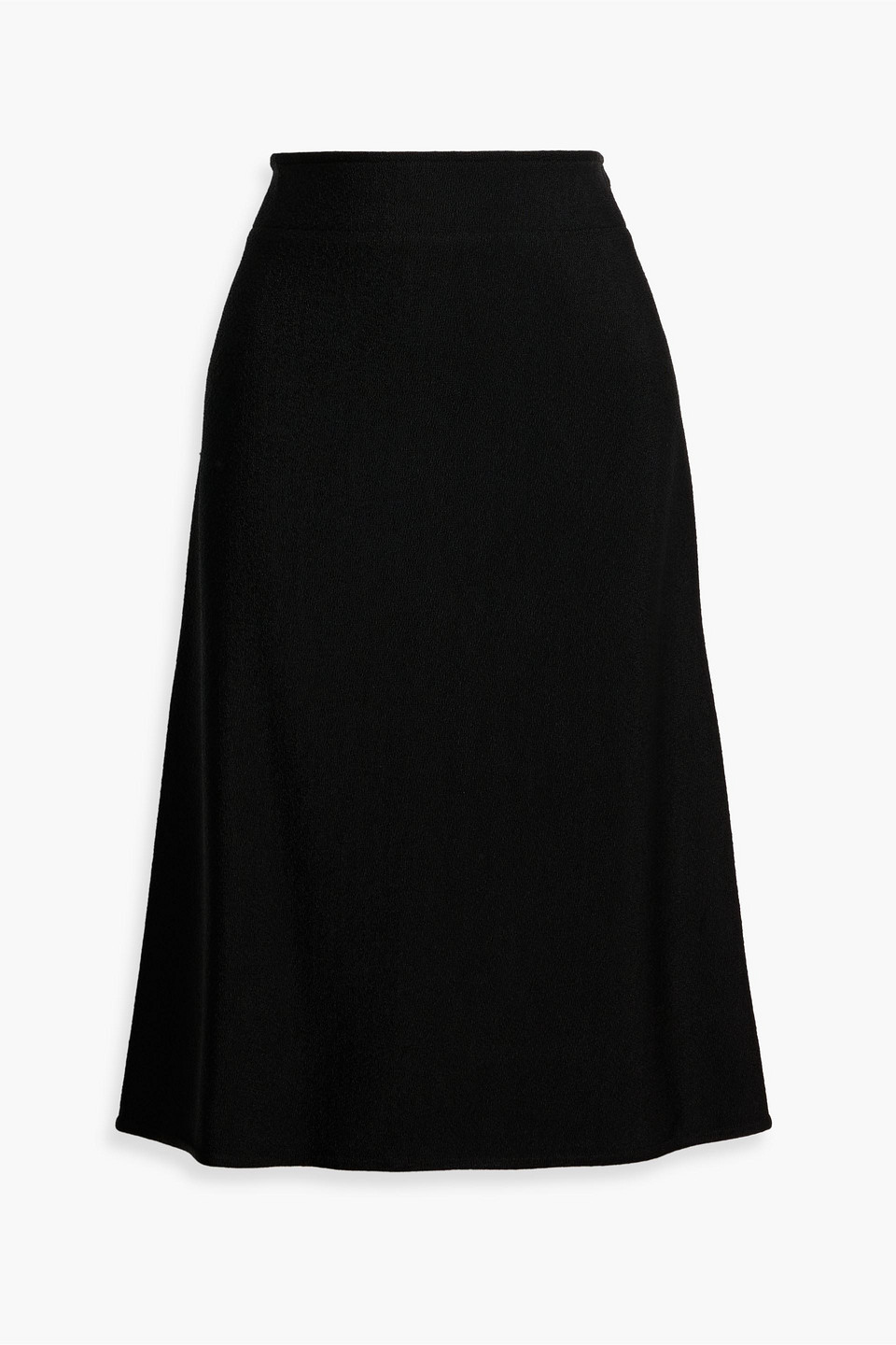 Jil Sander Crepe Skirt In Black