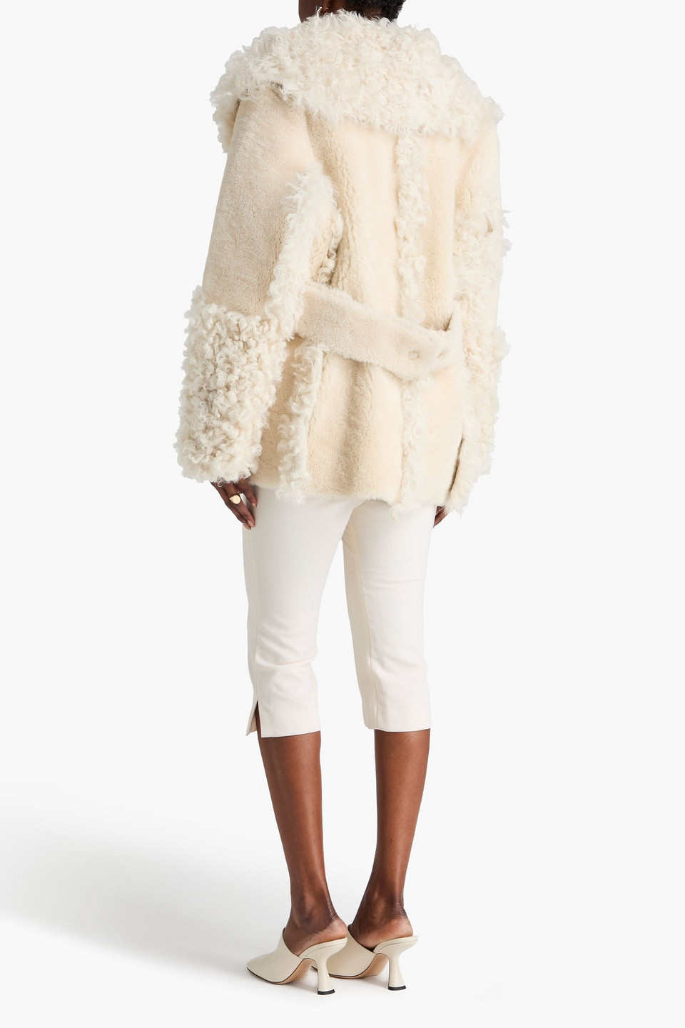  Jacquemus - Jacke Aus Shearling - Weiß - Fr 32 
