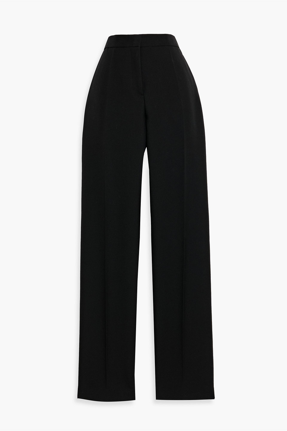 jil sander - wool-twill straight-leg pants - black - fr 30