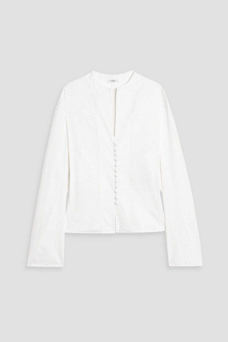 Fforme Yancy Cotton-poplin Shirt In White