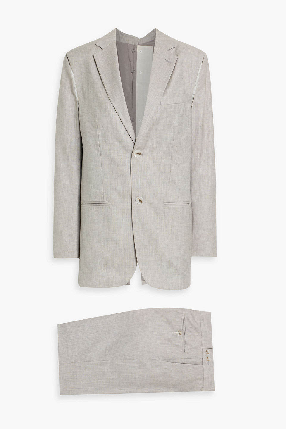 Bettter Wool-blend Suit In Gray