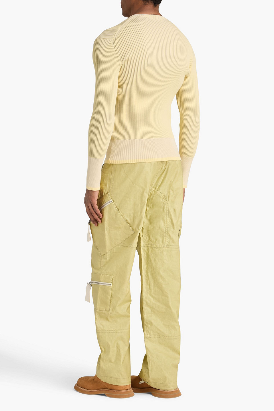  Jacquemus - Ribbed-knit Sweater - Yellow - M 