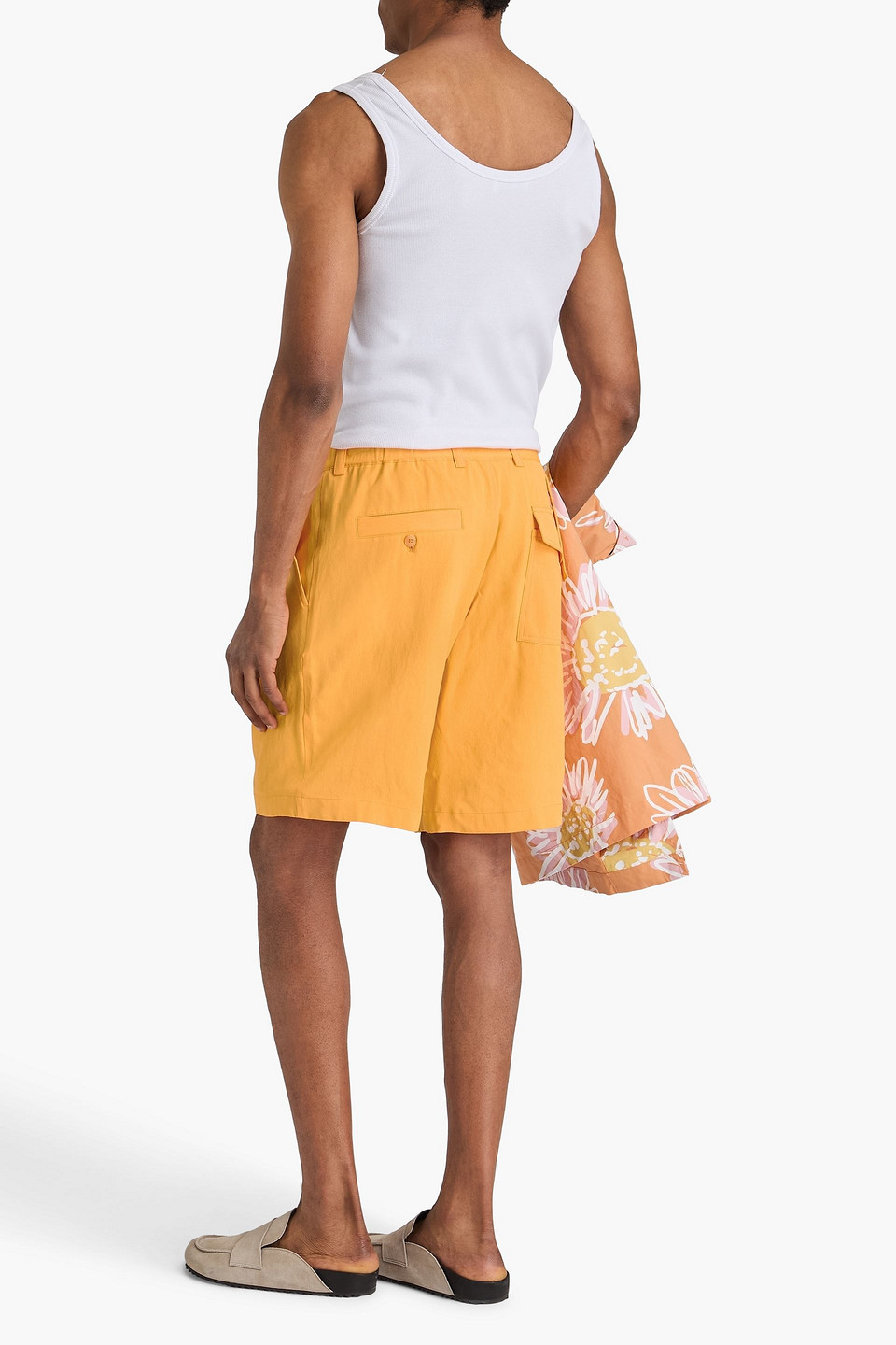 Jacquemus - Chinoshorts Aus Webstoff - Gelb - It 48 