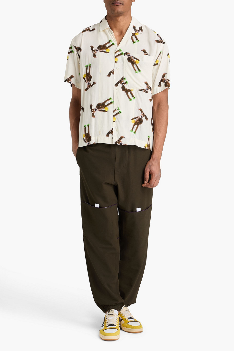  Jacquemus - Hemd Aus Musselin Mit Print - Weiß - It 46 