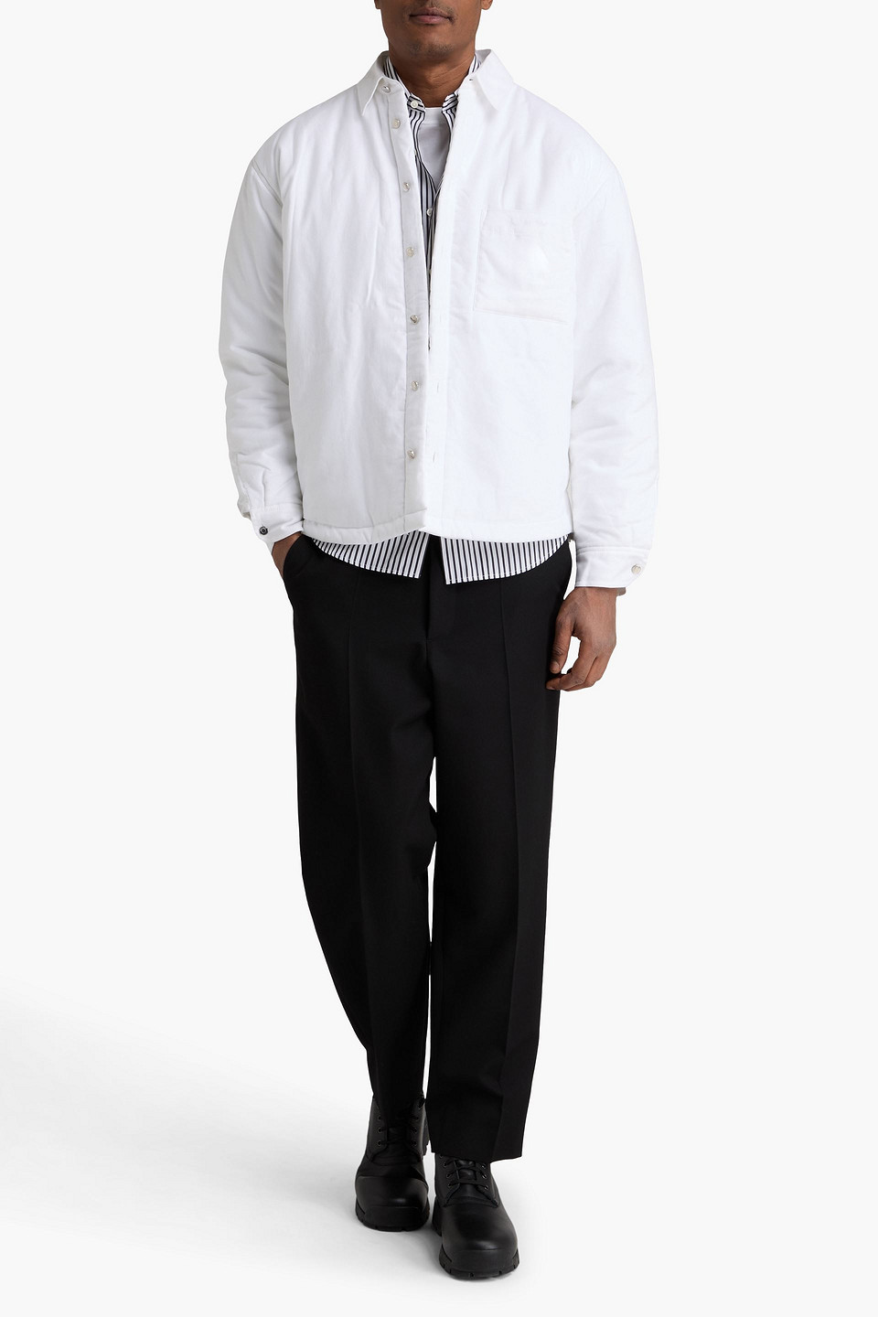  Jacquemus - Cotton-jacquard Jacket - White - It 46 