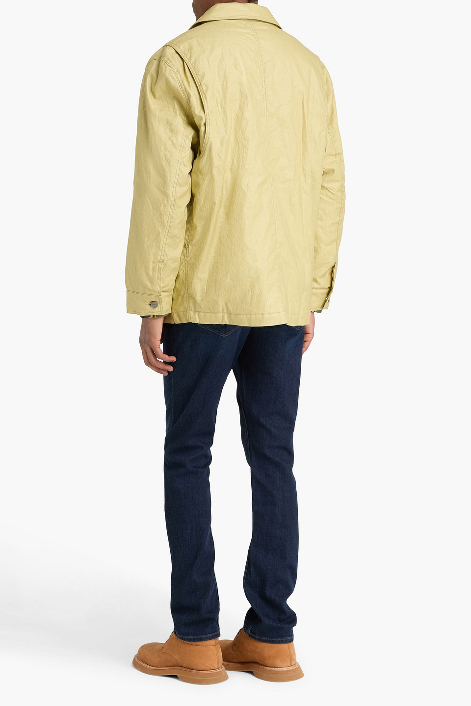  Jacquemus - Pescadou Coated Linen-canvas Field Jacket - Green - It 46 