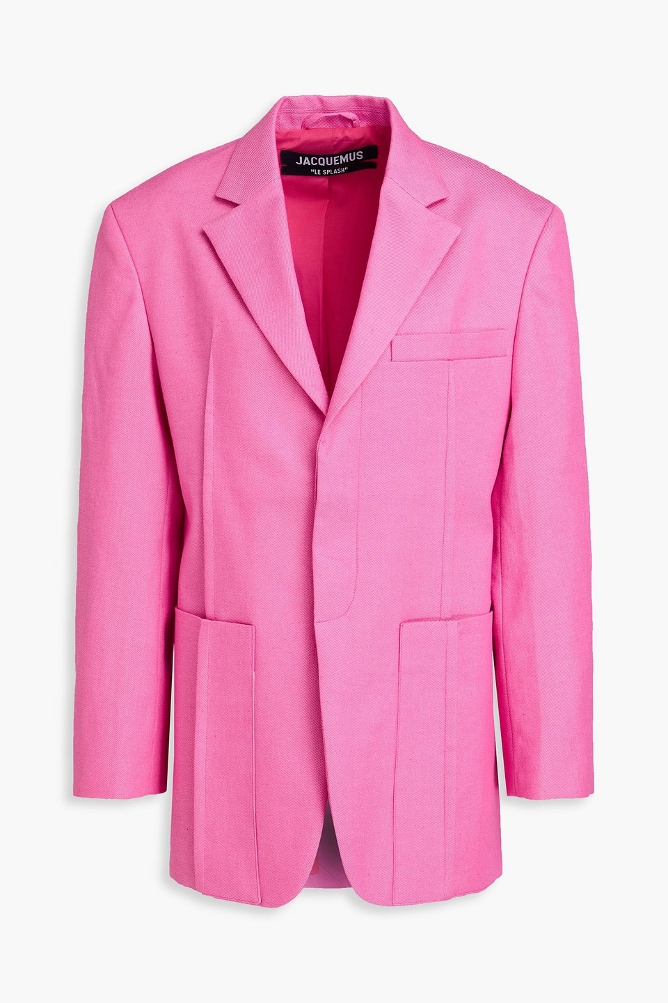 Jacquemus D'homme Twill Blazer In Pink