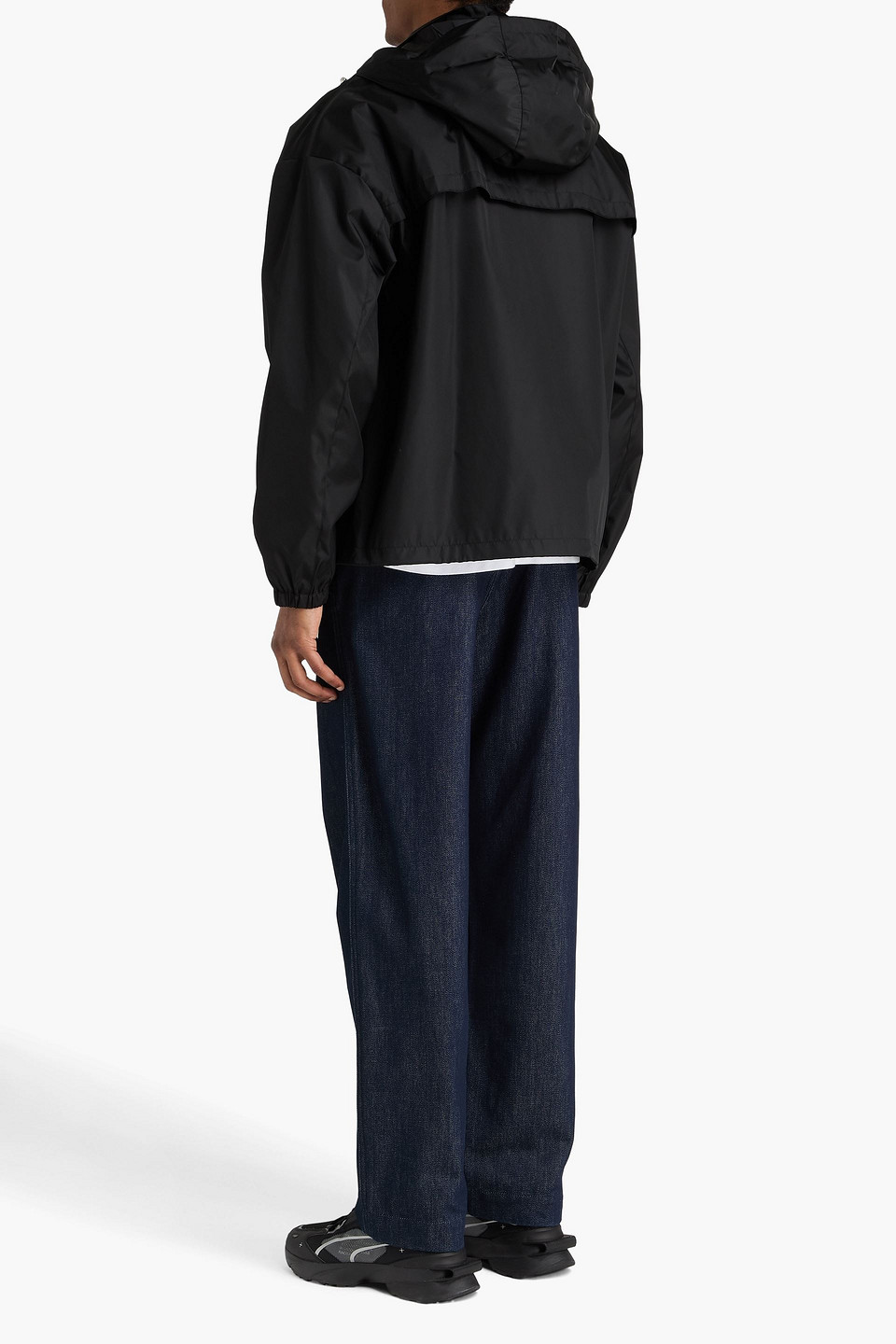  Off-white - Kapuzenjacke Aus Shell - Schwarz - It 46 