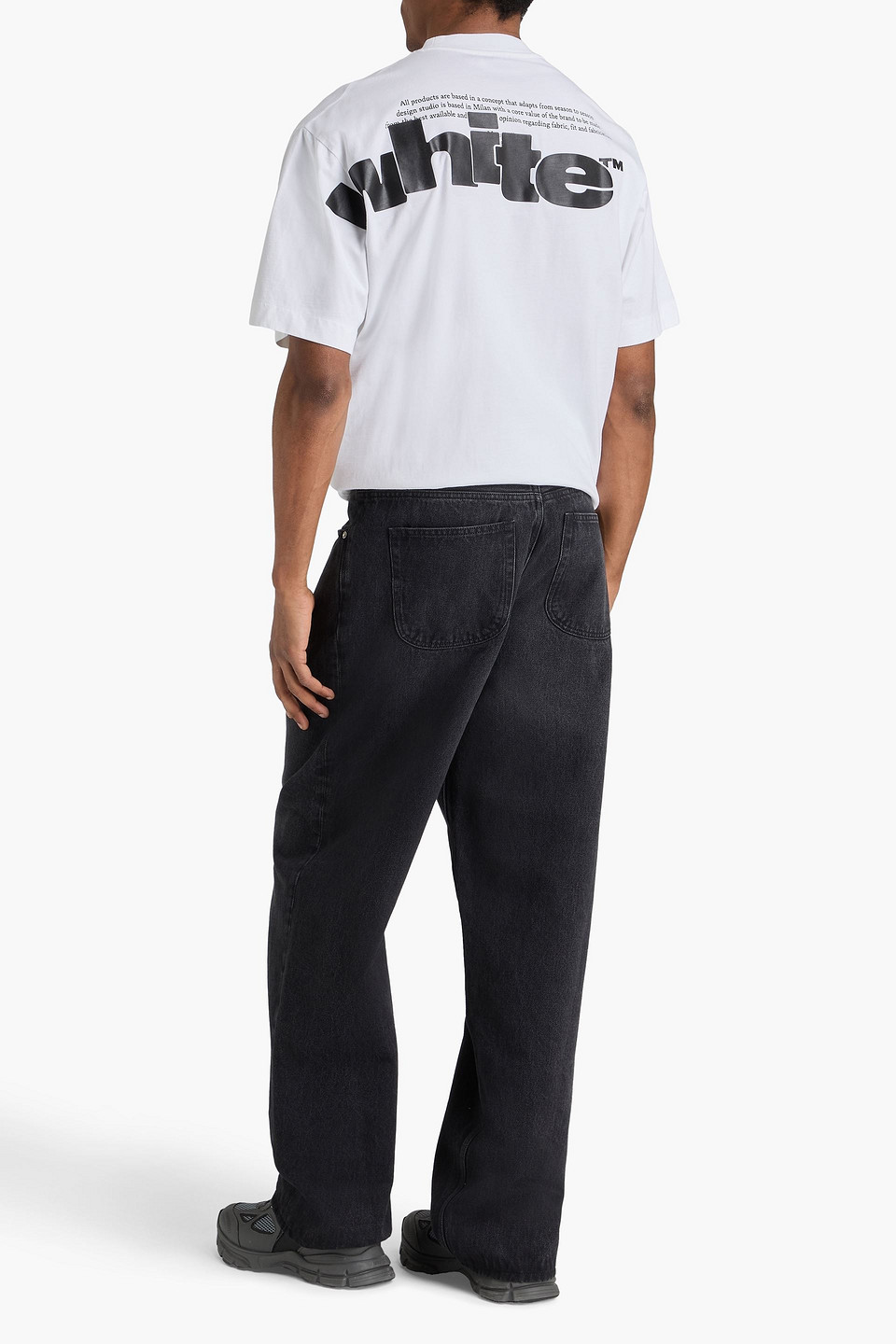  Off-white - Jeans Aus Denim - Schwarz - 34 