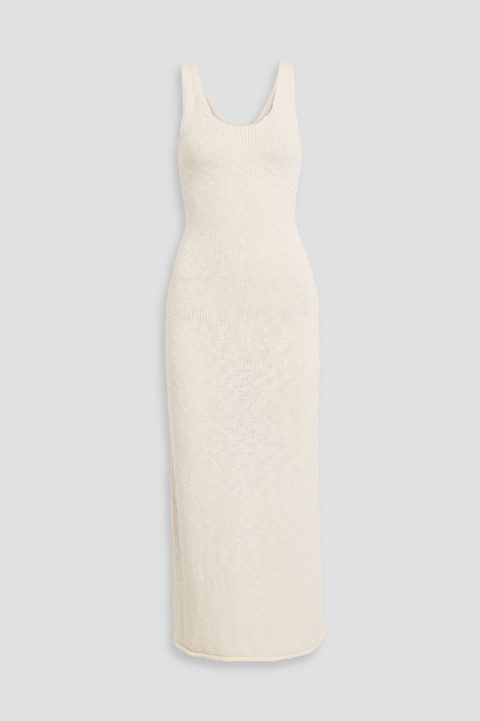 Alex Mill Serena Cotton Midi Dress In White
