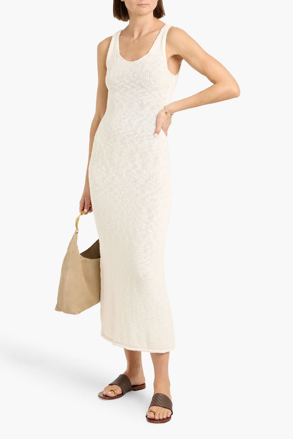 knee length dresses for ladies ALEX MIDI WITH SASH – Natalie Martin main image 0