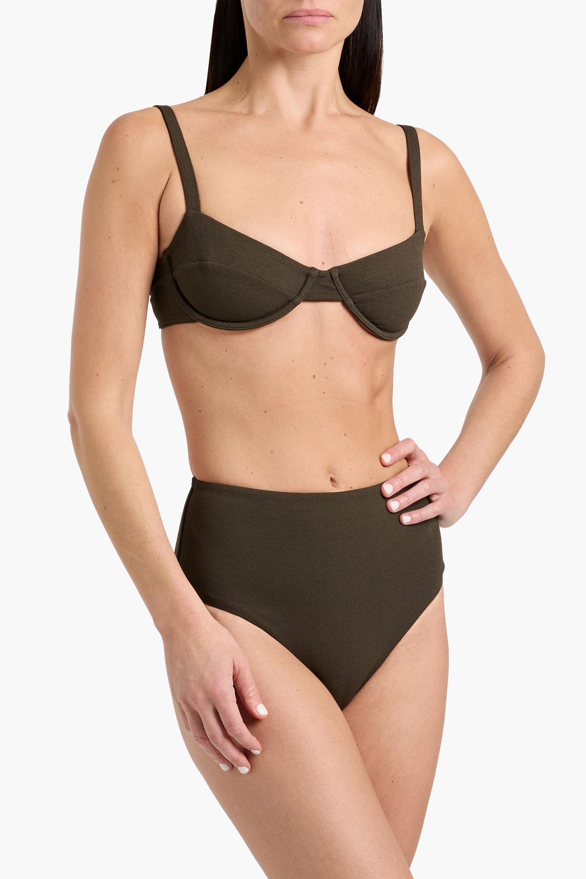 Matteau Balconette underwired bikini top