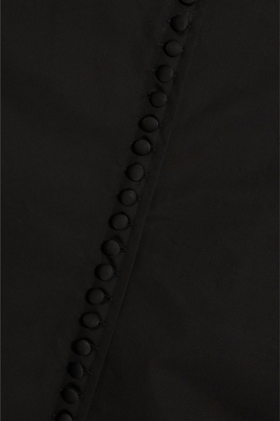 Fforme Fish Oversized Cotton Jacket In Black