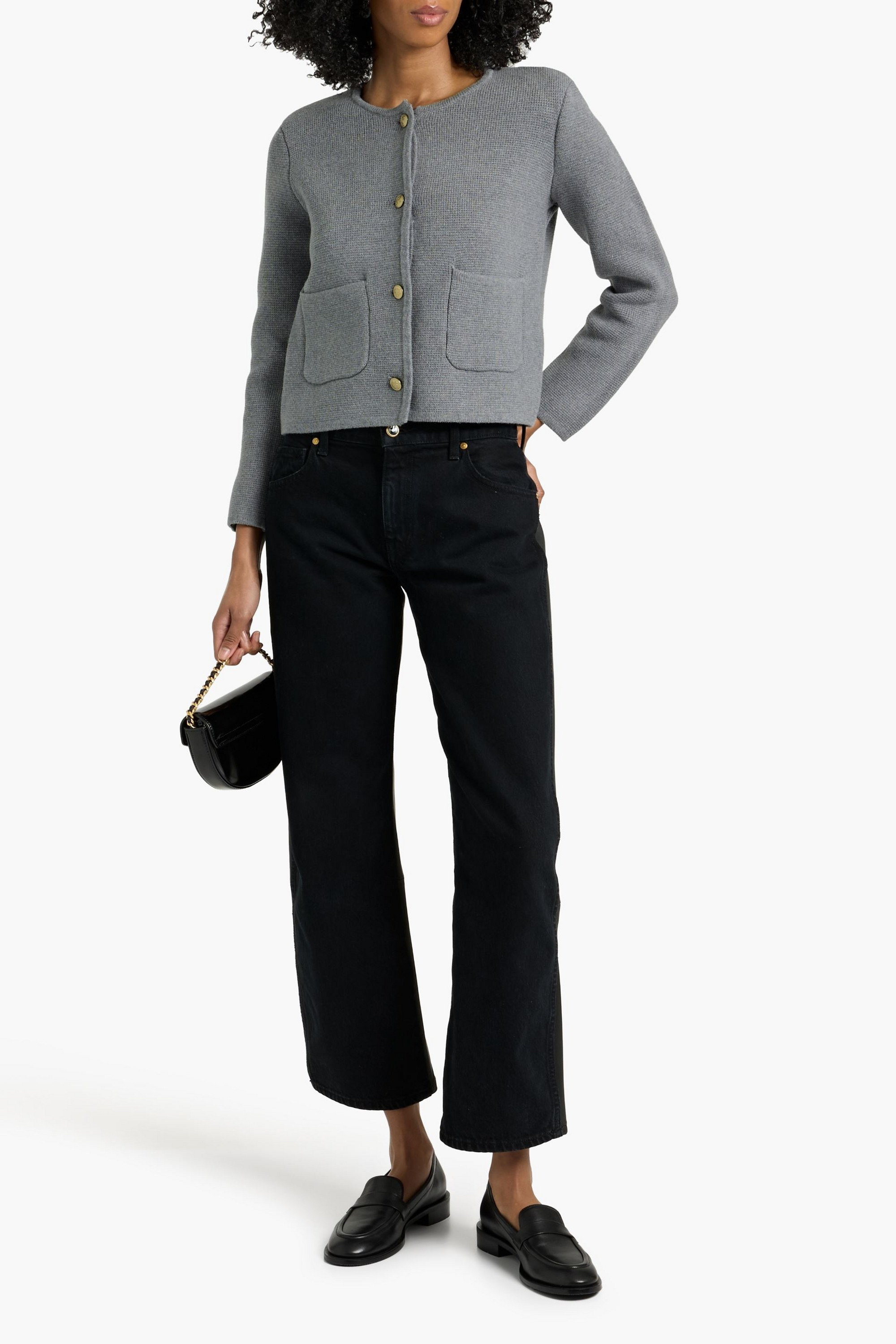 Alex Mill Paris cotton and cashmere-blend jacket