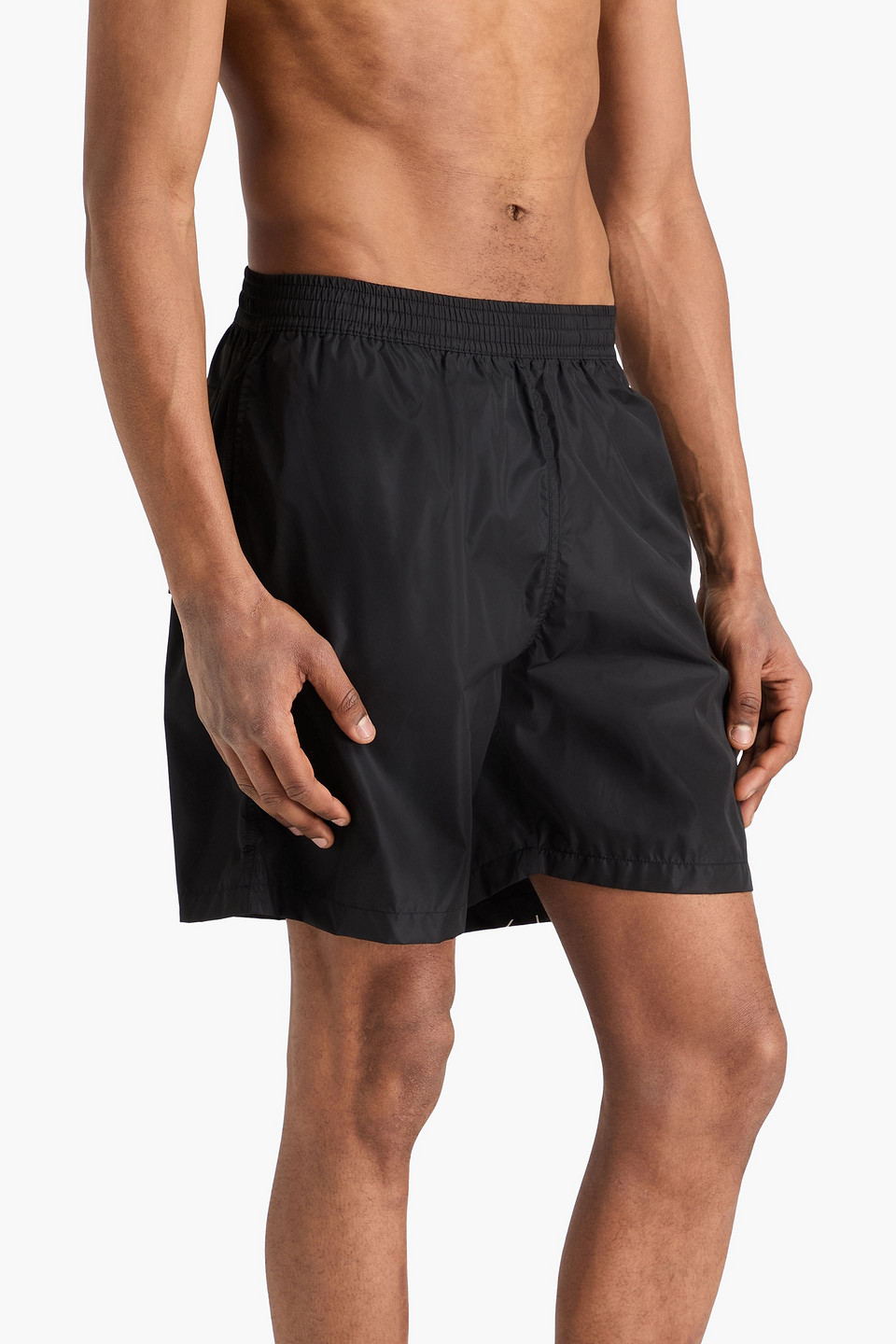  Off-white - Kurze Badeshorts Mit Print - Schwarz - Xs 